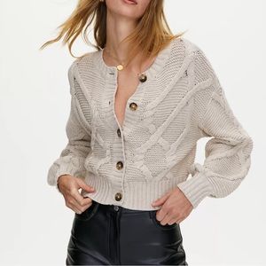 Aritzia (Wilfred) knit cardigan